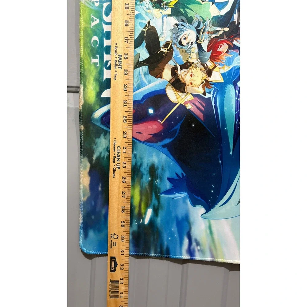 Genshin Impact Gaming Mouse Pad Extended Desk Mat Aether Venti Paimon Diluc Jean